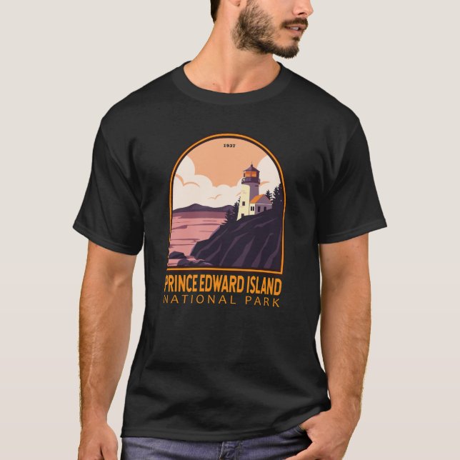 Prince Edward Island National Park Canada Emblem T-Shirt (Front)