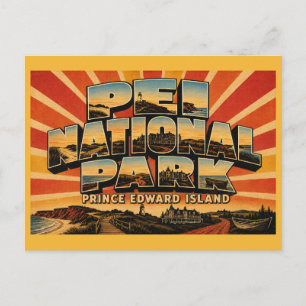 Prince Edward Island National Park PEI Beaches Postcard