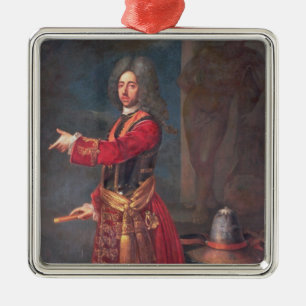 Prince Eugene of Savoy Metal Ornament