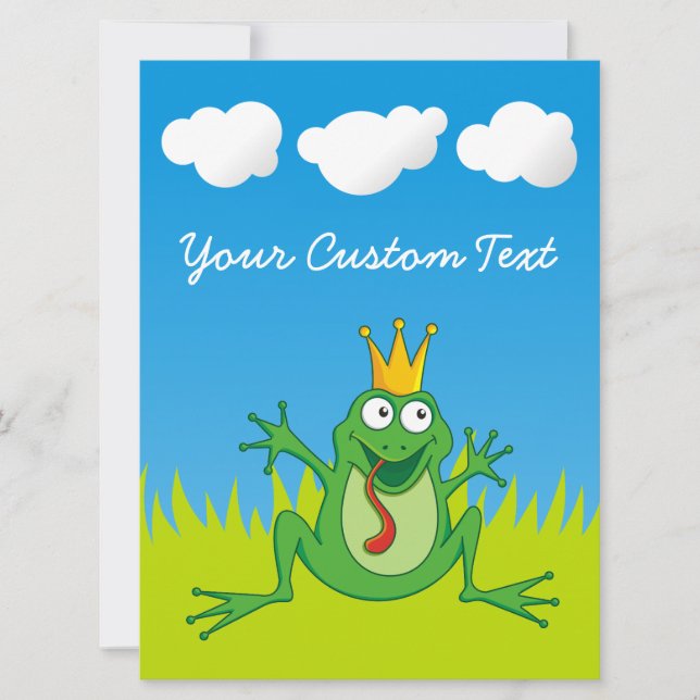Prince Frog 6.5" x 8.75" (Front)