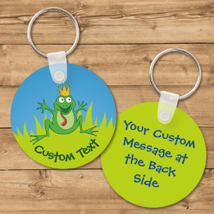 Prince Frog Keychain