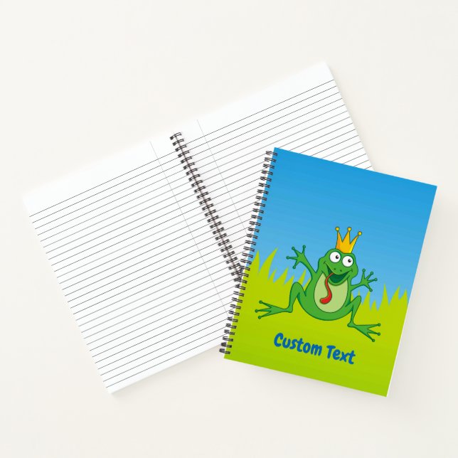 Prince frog notebook (Inside)