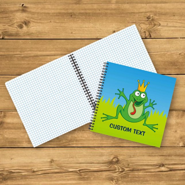 Prince frog notebook (Creator Uploaded)