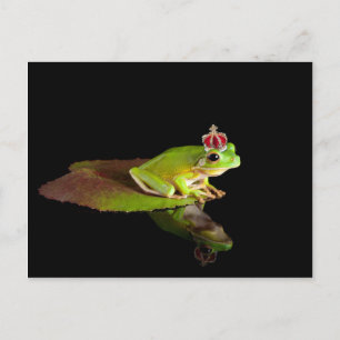 Prince frog postcard