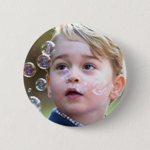 Prince George of Cambridge 6 Cm Round Badge