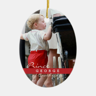 Prince George of Cambridge Ceramic Ornament
