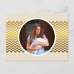 Prince George Royal Baby Postcard