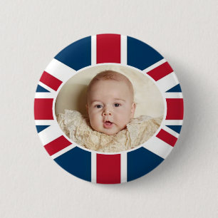 Prince George - William & Kate 6 Cm Round Badge