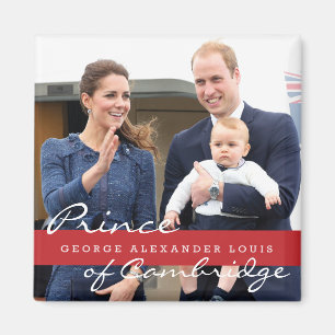 Prince George - William & Kate Magnet