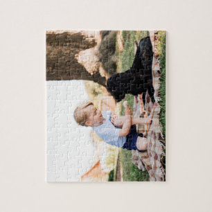 Prince George with dog Jigsaw Puzzle