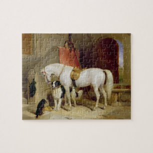 Prince George's Favourites (oil on canvas) Jigsaw Puzzle