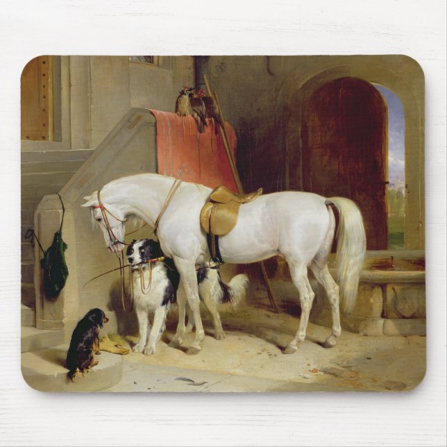 Prince George's Favourites (oil on canvas) Mouse Pad (Front)