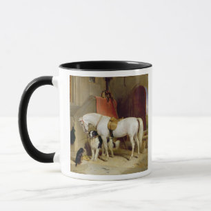 Prince George's Favourites (oil on canvas) Mug