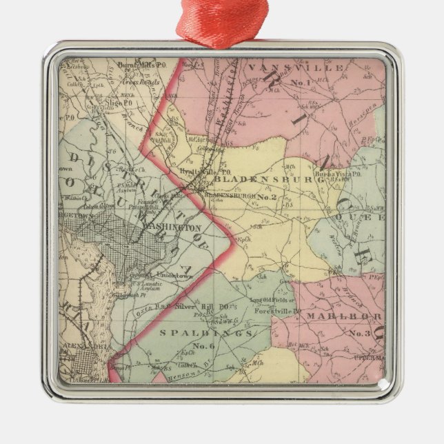 Prince George's Metal Ornament (Front)