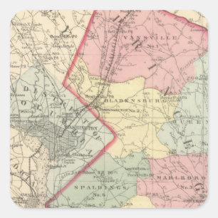 Prince George's Square Sticker