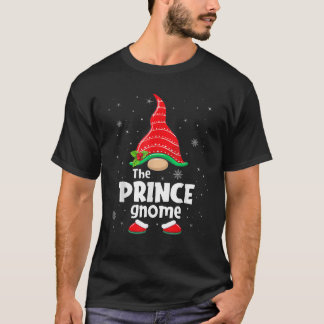 Prince Gnome Matching Family Group Christmas Party T-Shirt