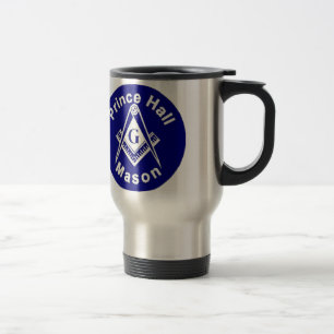 Prince Hall Masonic Travel Mug
