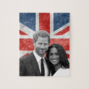 Prince Harry and Meghan Markle Jigsaw Puzzle
