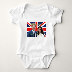 Prince Harry and Meghan Markle Royal Wedding Baby Bodysuit
