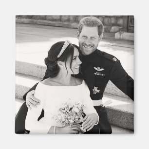 Prince Harry and Meghan Markle Royal Wedding Magnet