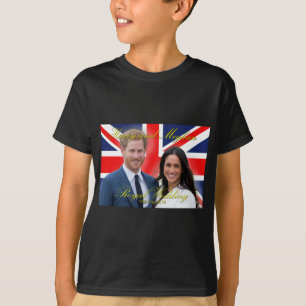Prince Harry and Meghan Markle Royal Wedding T-Shirt