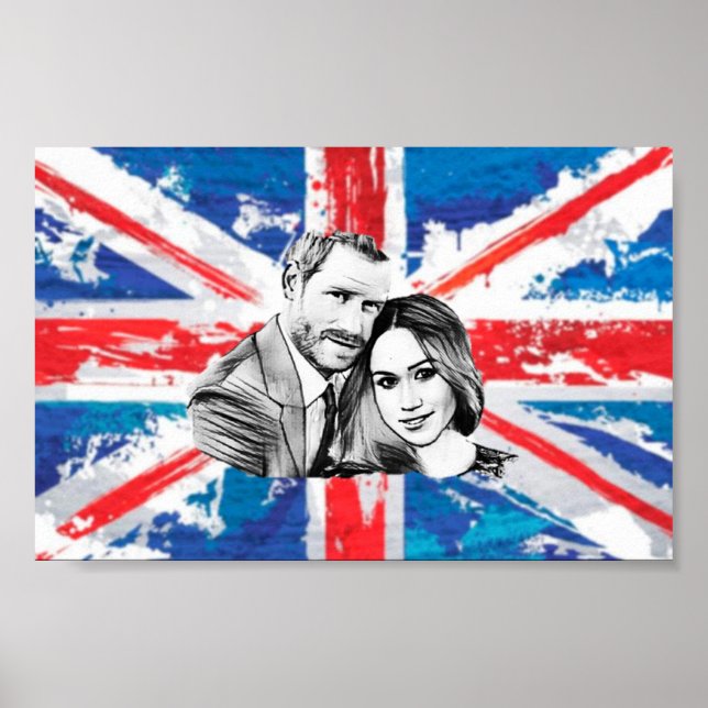 Prince Harry engagement Poster (Front)