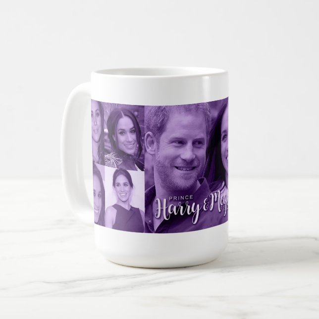 Prince Harry & Meghan Markle Coffee Mug (Front Left)