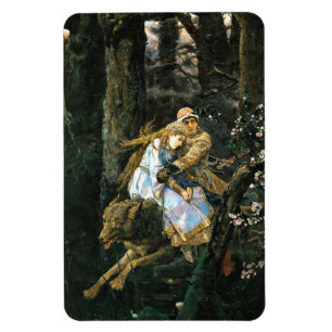 Prince Ivan On The Grey Wolf 1889 Magnet