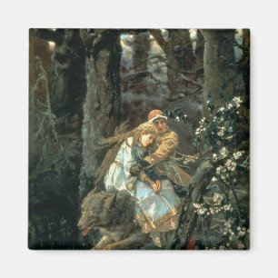 Prince Ivan on the Grey Wolf, 1889 Magnet