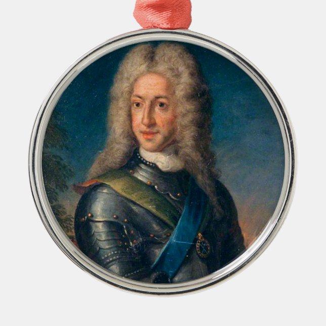 Prince James Edward Francis Stuart Metal Ornament (Front)