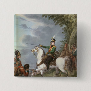Prince Jozef Antoni Poniatowski  1809-13 15 Cm Square Badge