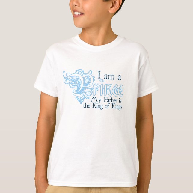 Prince King of Kings boys basic tee (Front)