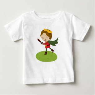 Prince Liam's Charge from Fairy Tale Kingdon Baby T-Shirt