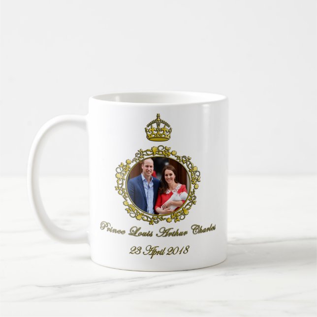 Prince Louis Arthur Charles Coffee Mug (Left)