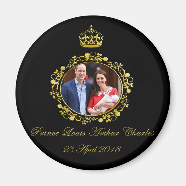 Prince Louis Arthur Charles Magnet (Front)