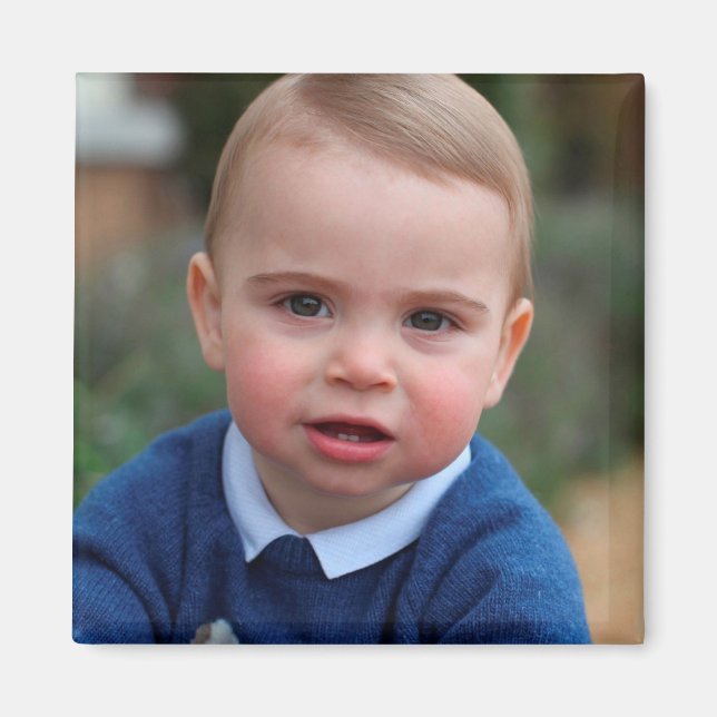 Prince Louis celebrates 1st birthday Magnet (Front)