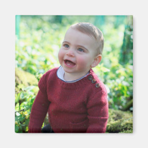 Prince Louis celebrates 1st birthday Magnet