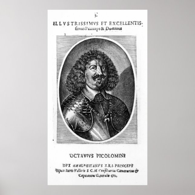 Prince Octavio Piccolomini Poster (Front)