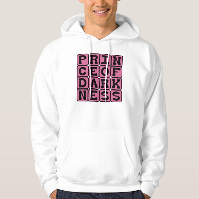 Prince of Darkness, Evil Man Hoodie (Front)