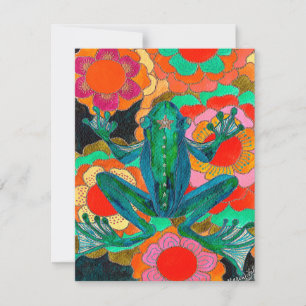 Prince Of Lost Lakes Frog Funny Wild Animal Lover Invitation