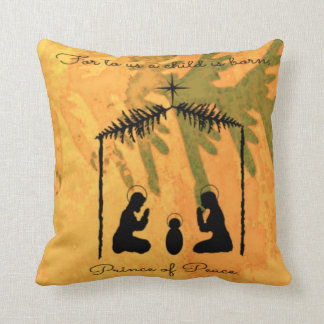 Prince of Peace Nativity Cushion