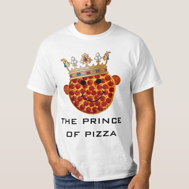 Prince of Pizza T-Shirt (Front)