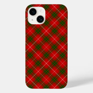 Prince of Rothesay tartan red green plaid Case-Mate iPhone 14 Case
