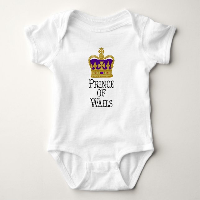 Prince of Wails kiddie shirt (Front)
