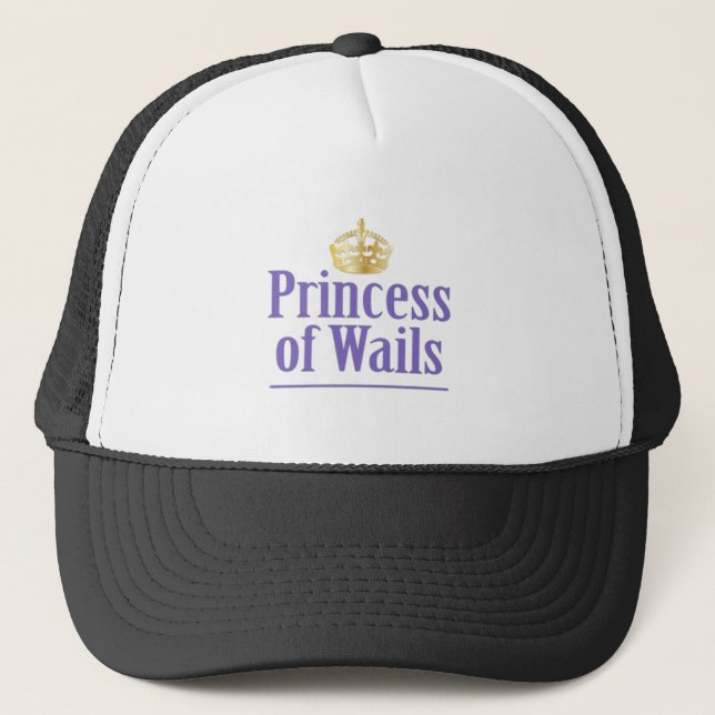 Prince of Wails / Princess of Wails Trucker Hat (Front)