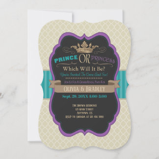 Prince Or Princess Gender Reveal Invitation