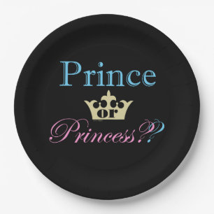 Prince or Princess? Paper Plate
