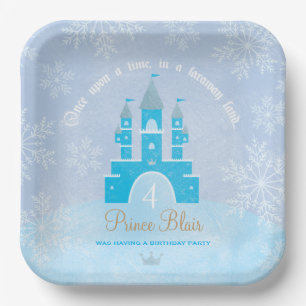 Prince OR Princess Party Plates