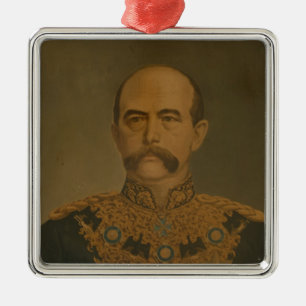 Prince Otto von Bismarck in Diplomat's Uniform Metal Ornament