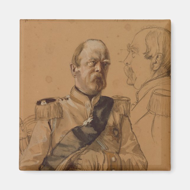 Prince Otto von Bismarck Magnet (Front)